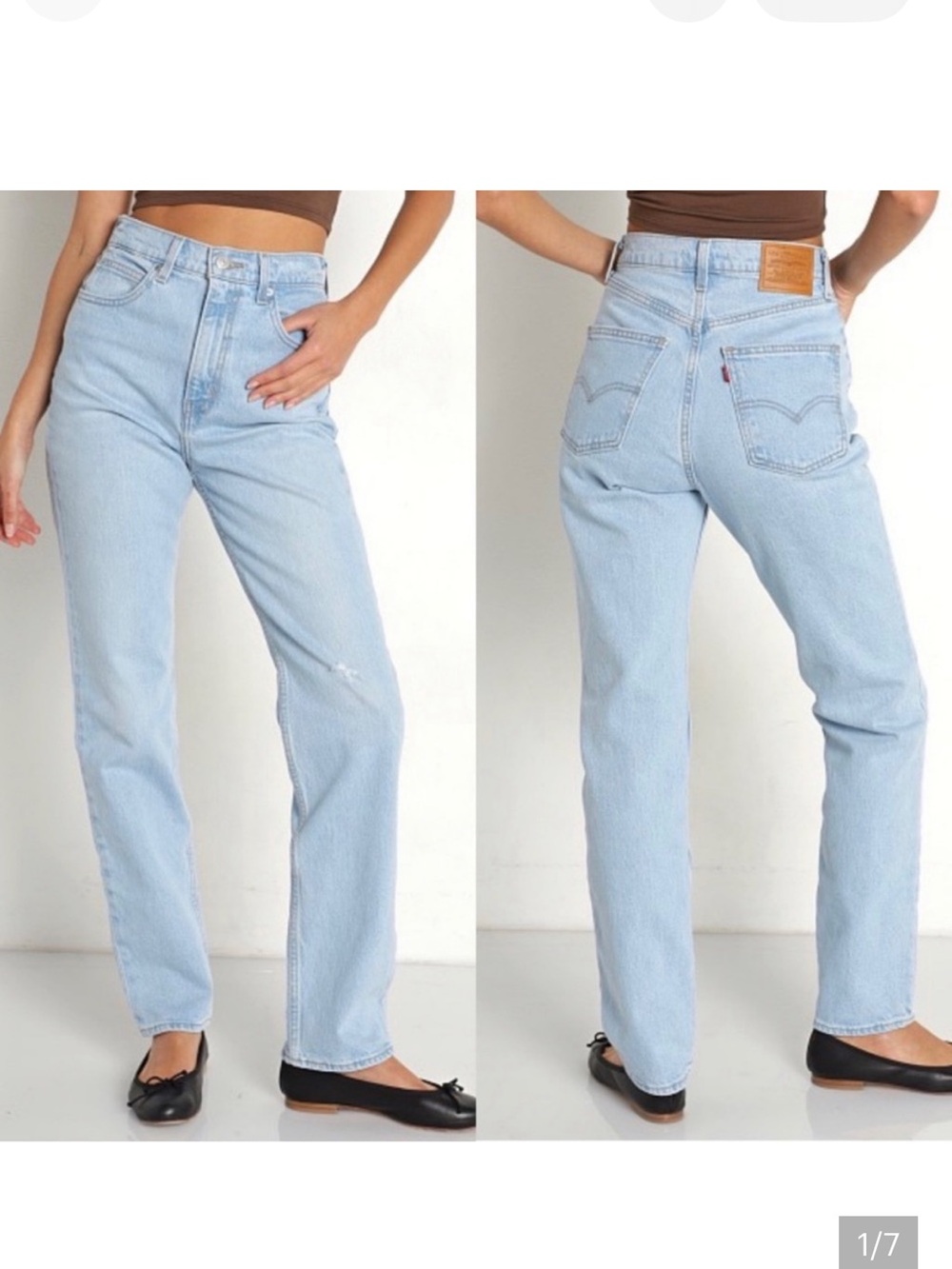 Levi's 70s High Slim Straight Jeans